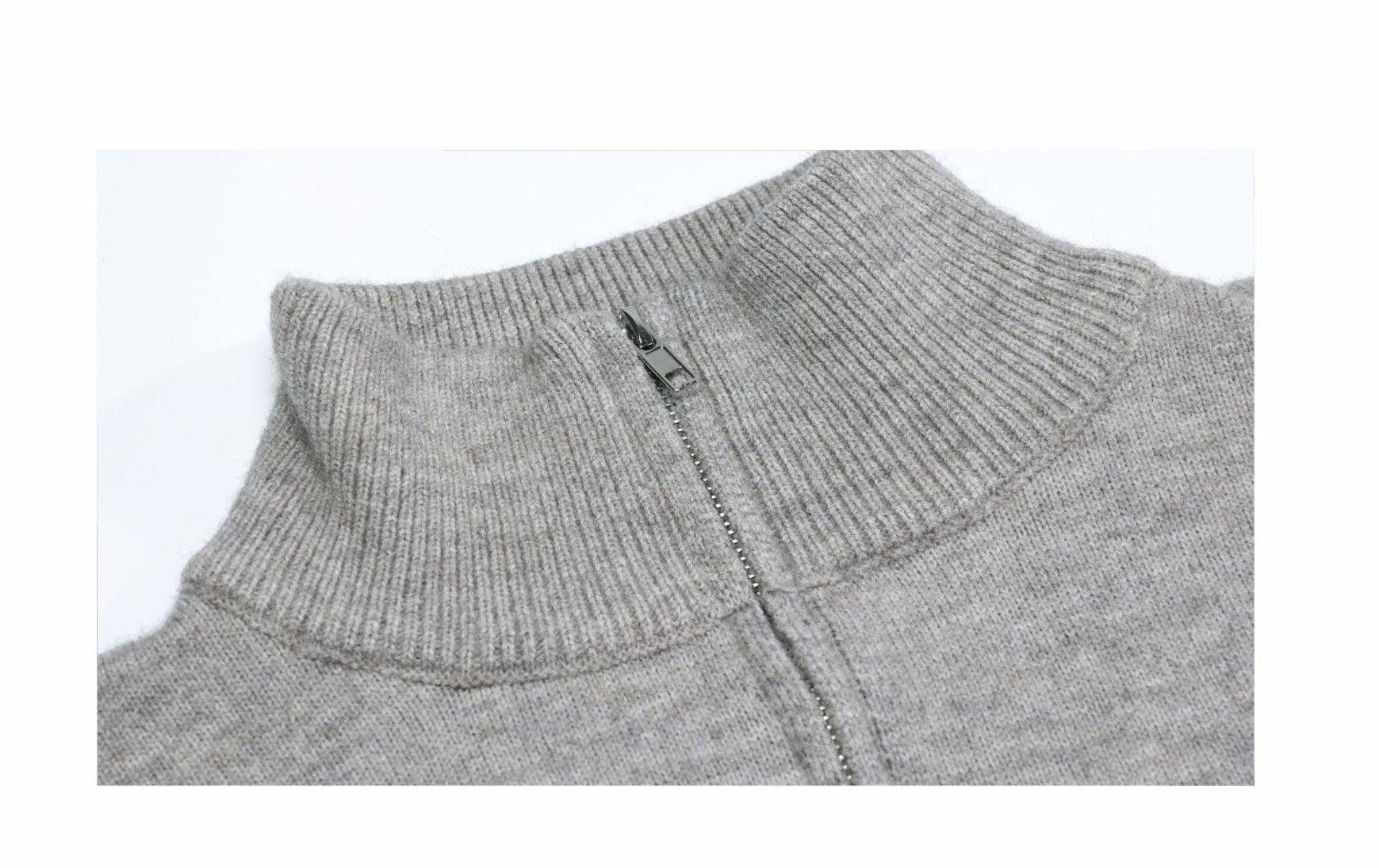 X22-College Style Puppy Knitted Niche Retro Lazy Sweater Jacket For Men And Women - tntwear1