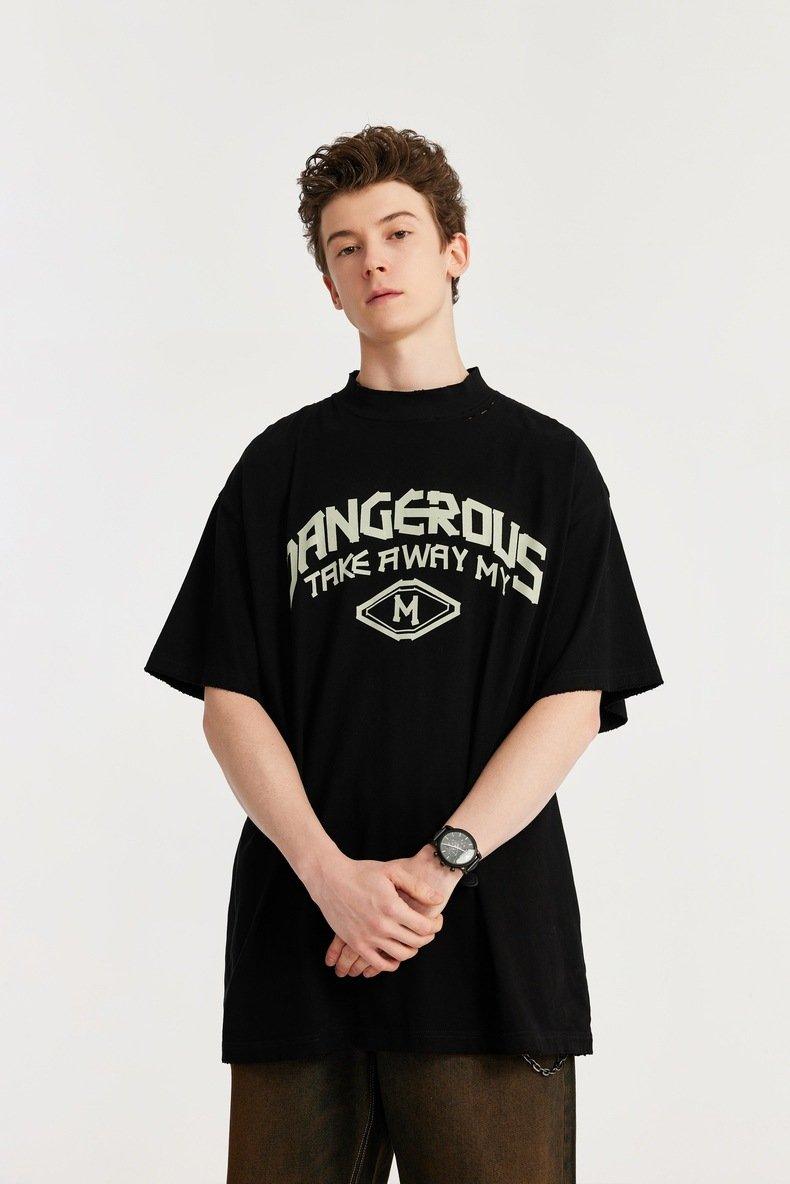 Dangerous High-neck T-shirt - tntwear1