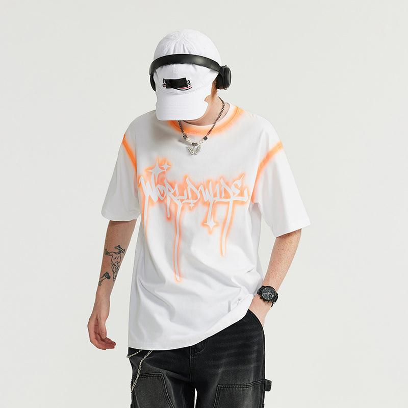 Spray-painted Graffiti T-shirt - tntwear1