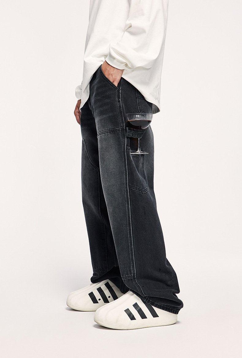 Wide-leg Baggy Cowboy Jeans - tntwear1