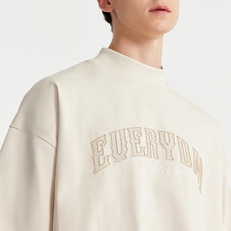 Embroidered Loose T-shirt - tntwear1