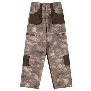 1984 Baggy Cargo Jeans Camouflage Patchwork - tntwear1