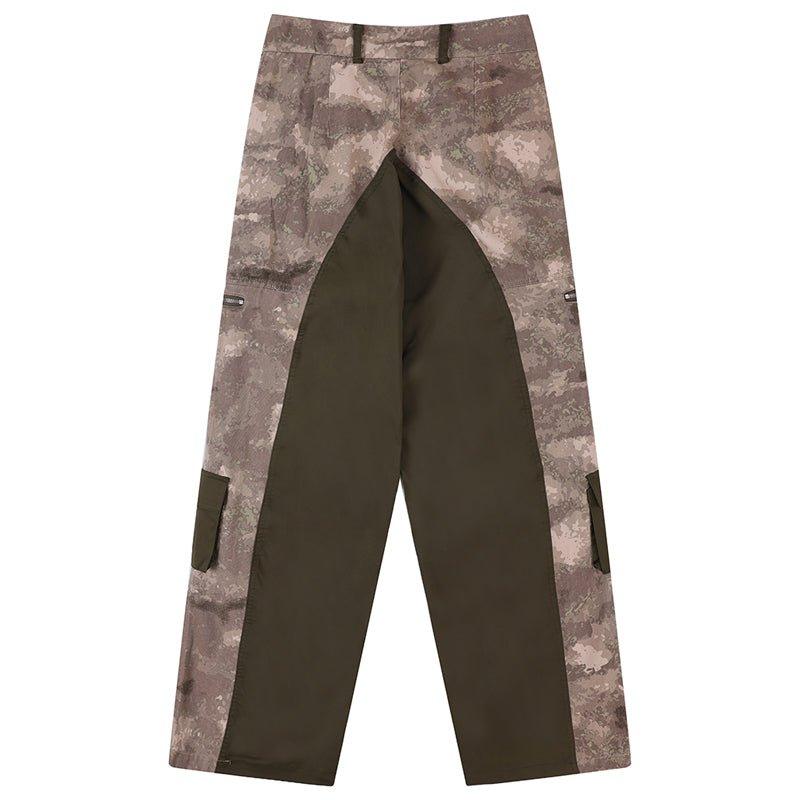 1984 Baggy Cargo Jeans Camouflage Patchwork - tntwear1