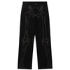 1984 Casual Straight Leg Jeans Skeleton - tntwear1