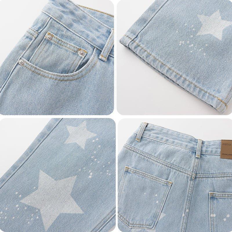 1984 Classic Straight Leg Jeans Full Star - tntwear1