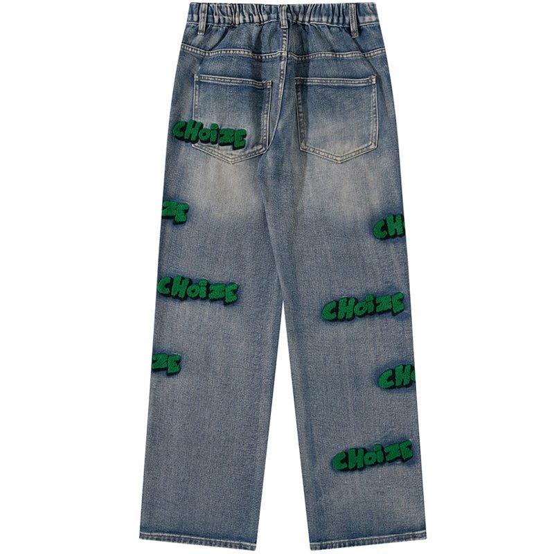 1984 Distressed Wash Jeans Choize - tntwear1