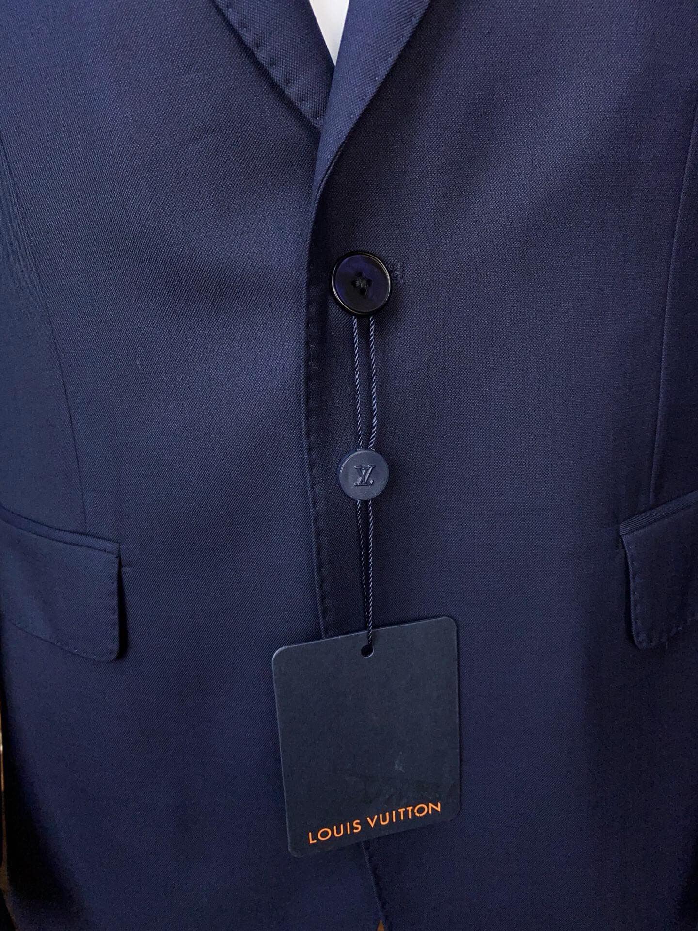 Louis Vuitton Navy Suit - tntwear1