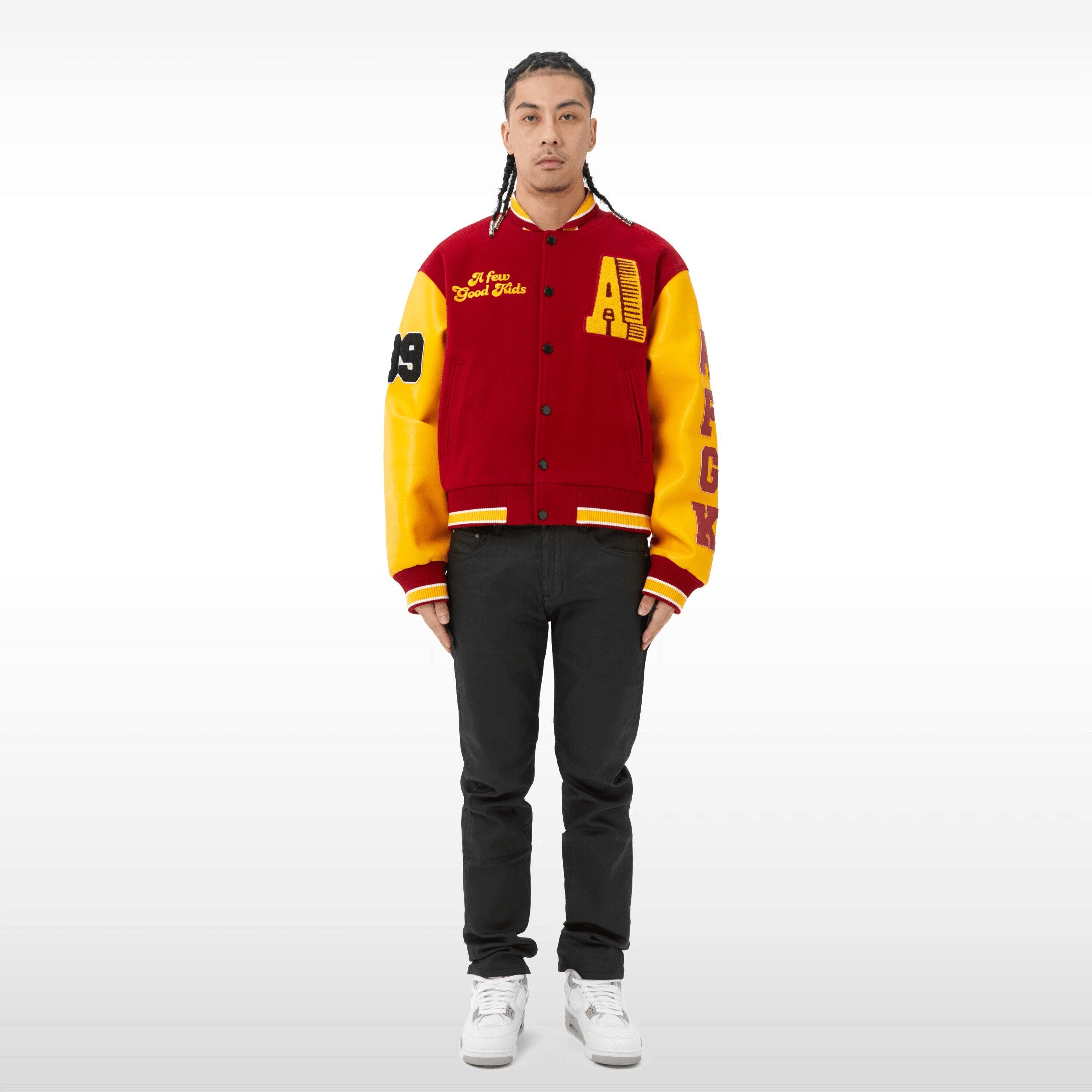 Tntwear® - AFGK Red Varsity Jacket - tntwear1