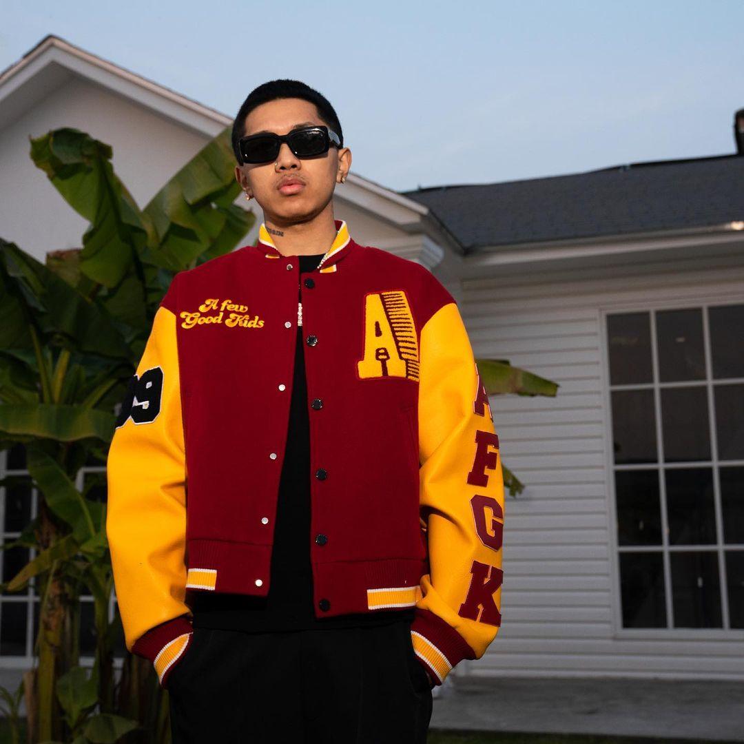 Tntwear® - AFGK Red Varsity Jacket - tntwear1