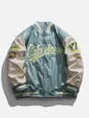 Tntwear® - "California" PU Stitching Thicken Varsity Jacket - tntwear1