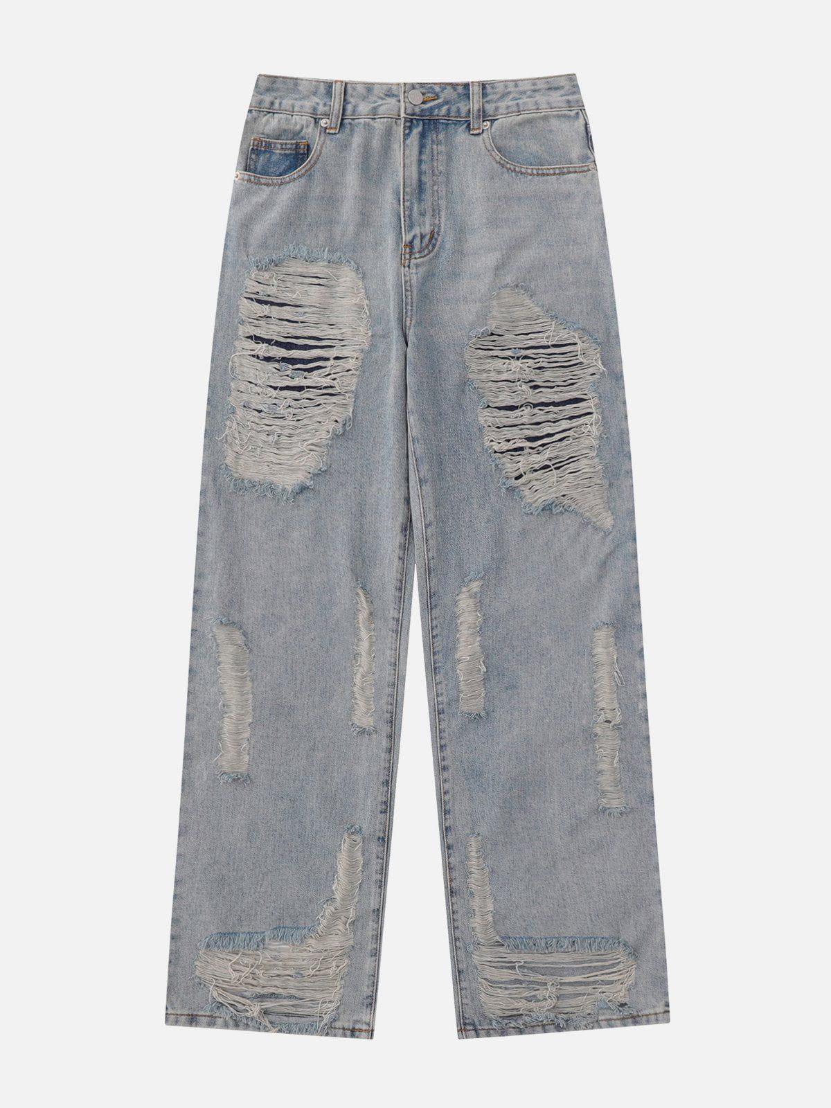 Tntwear® - Cut Hole Jeans - tntwear1