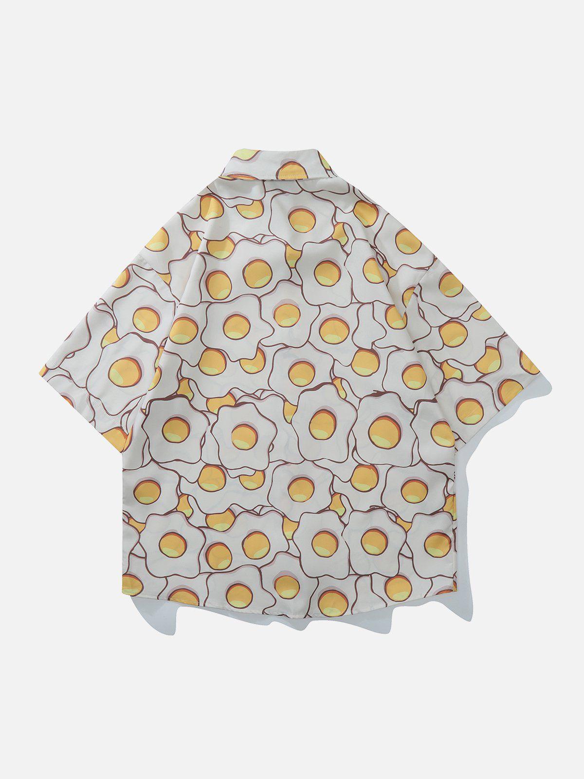 Tntwear® - Fried Eggs Element Short Sleeve Shirts - tntwear1