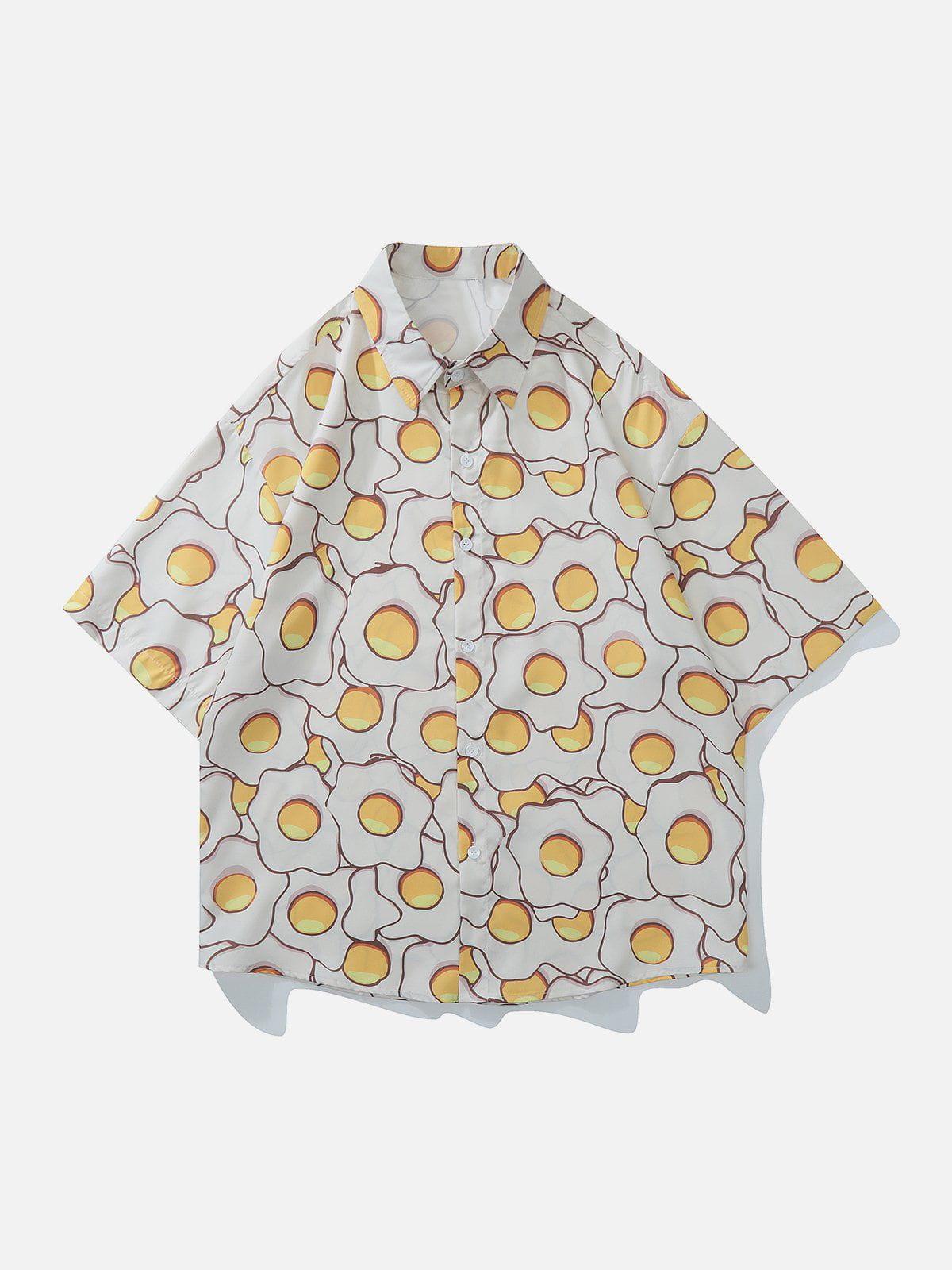 Tntwear® - Fried Eggs Element Short Sleeve Shirts - tntwear1