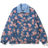 Tntwear® - Full Flower Print Winter Coat - tntwear1