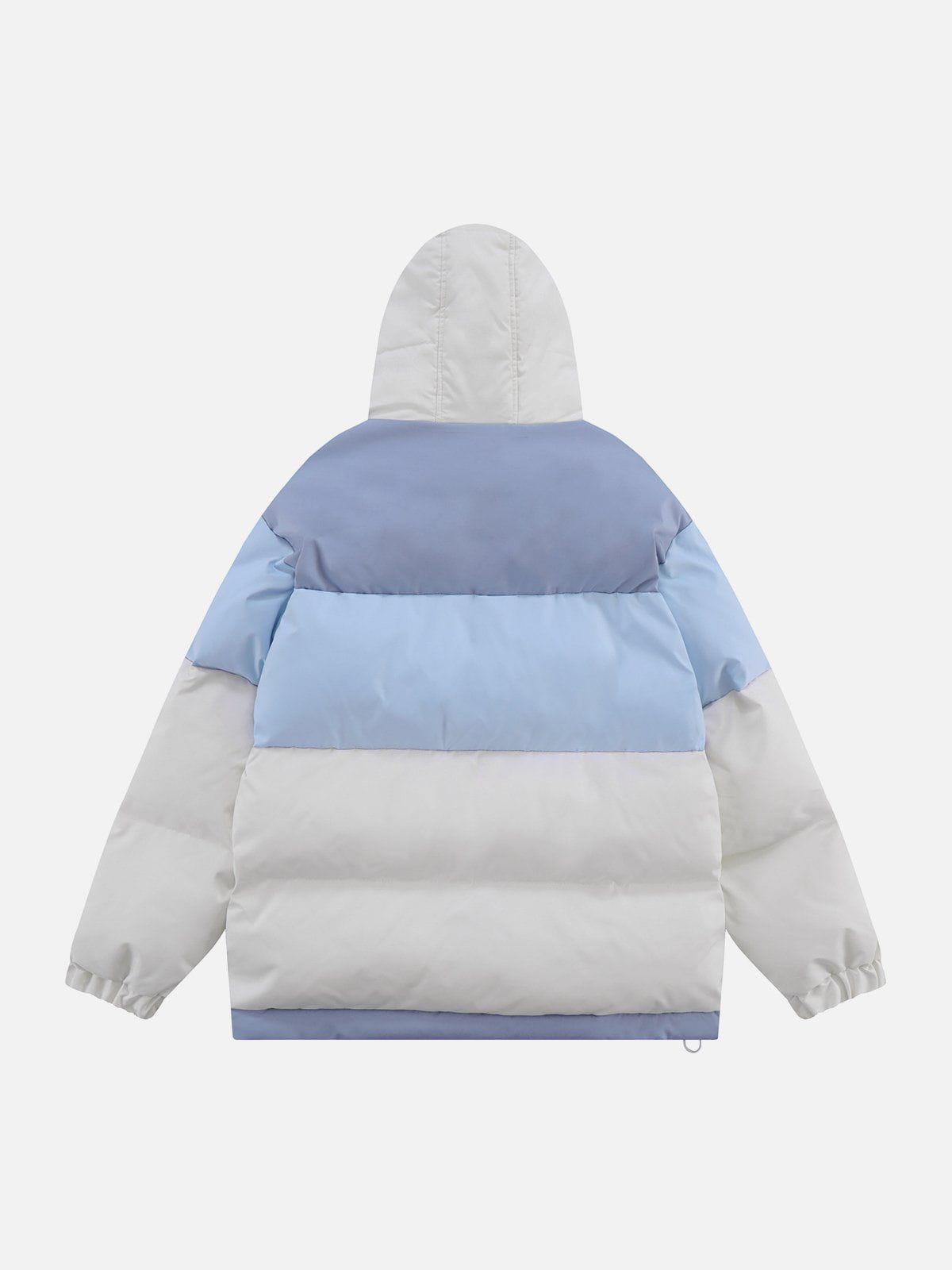 Tntwear® - Gradient Color Winter Coat - tntwear1