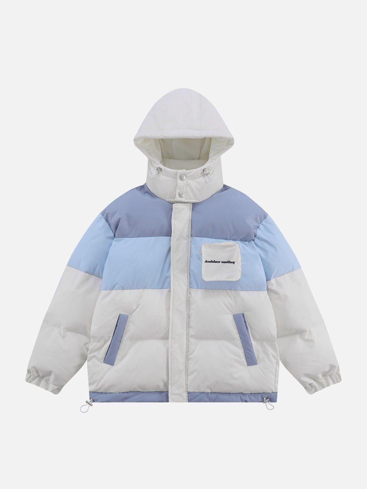 Tntwear® - Gradient Color Winter Coat - tntwear1