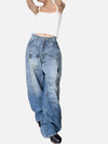 Tntwear® - Graffiti Watermark Jeans - tntwear1