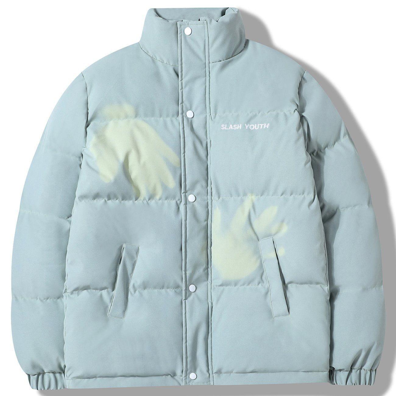 Tntwear® - Heat Discoloration Material Winter Coat - tntwear1