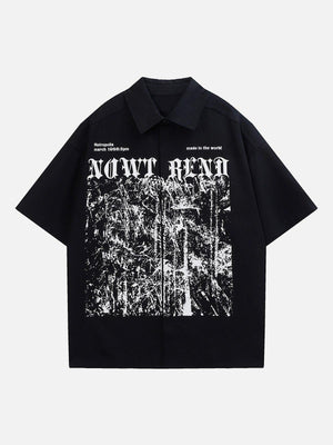 Tntwear® - Irregular Print Short Sleeve Shirts - tntwear1