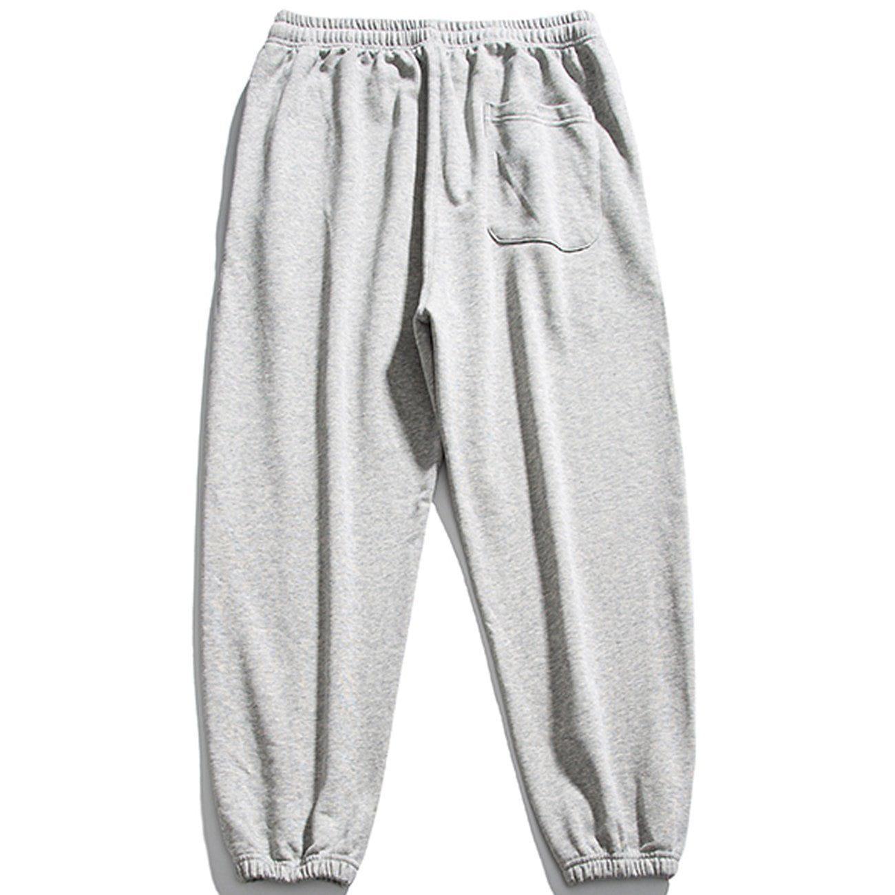 Tntwear® - Letter Print Sweatpants - tntwear1