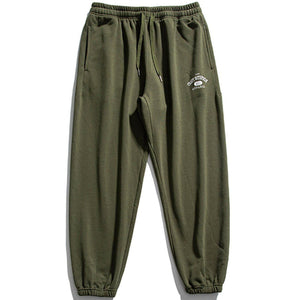 Tntwear® - Letter Print Sweatpants - tntwear1