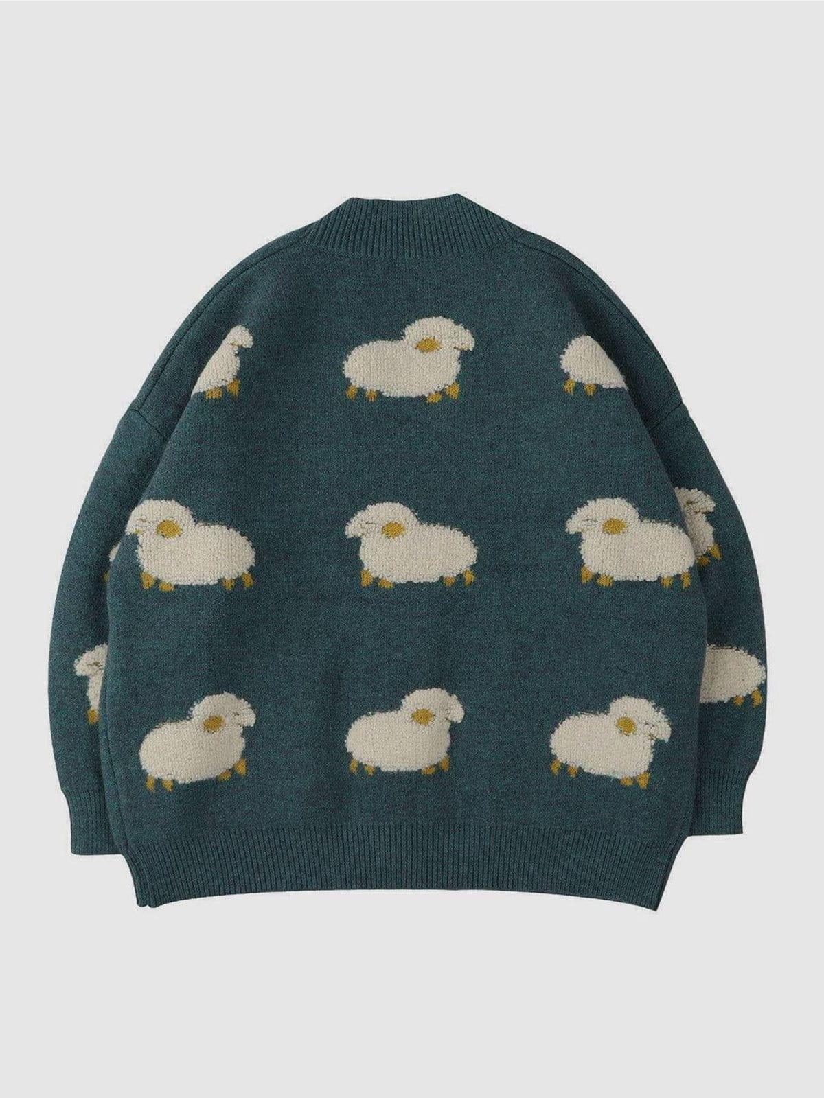 Tntwear® - Little Lamb Knit Cardigan - tntwear1