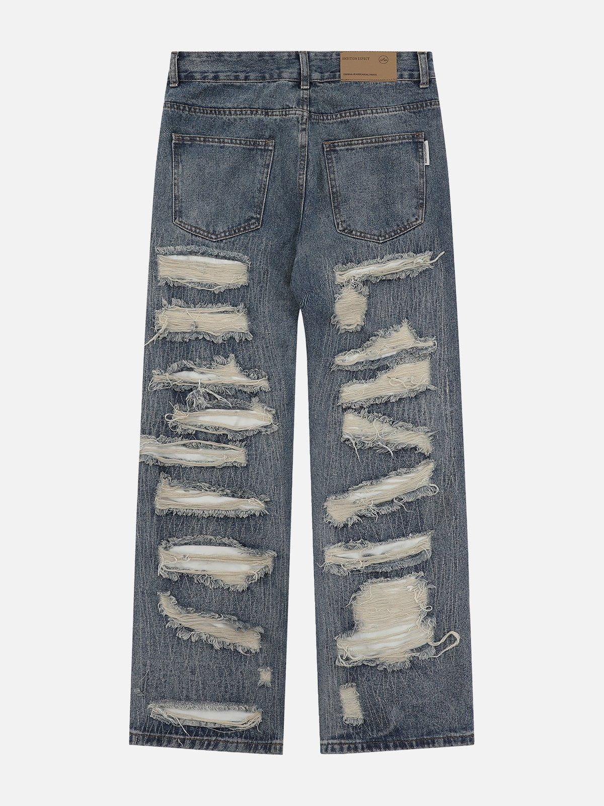 Tntwear® - Multi Hole Jeans - tntwear1