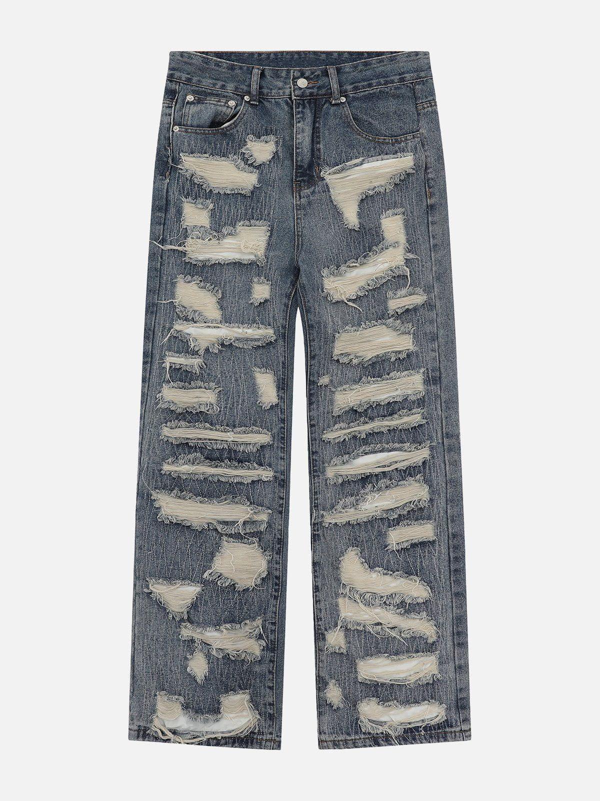 Tntwear® - Multi Hole Jeans - tntwear1