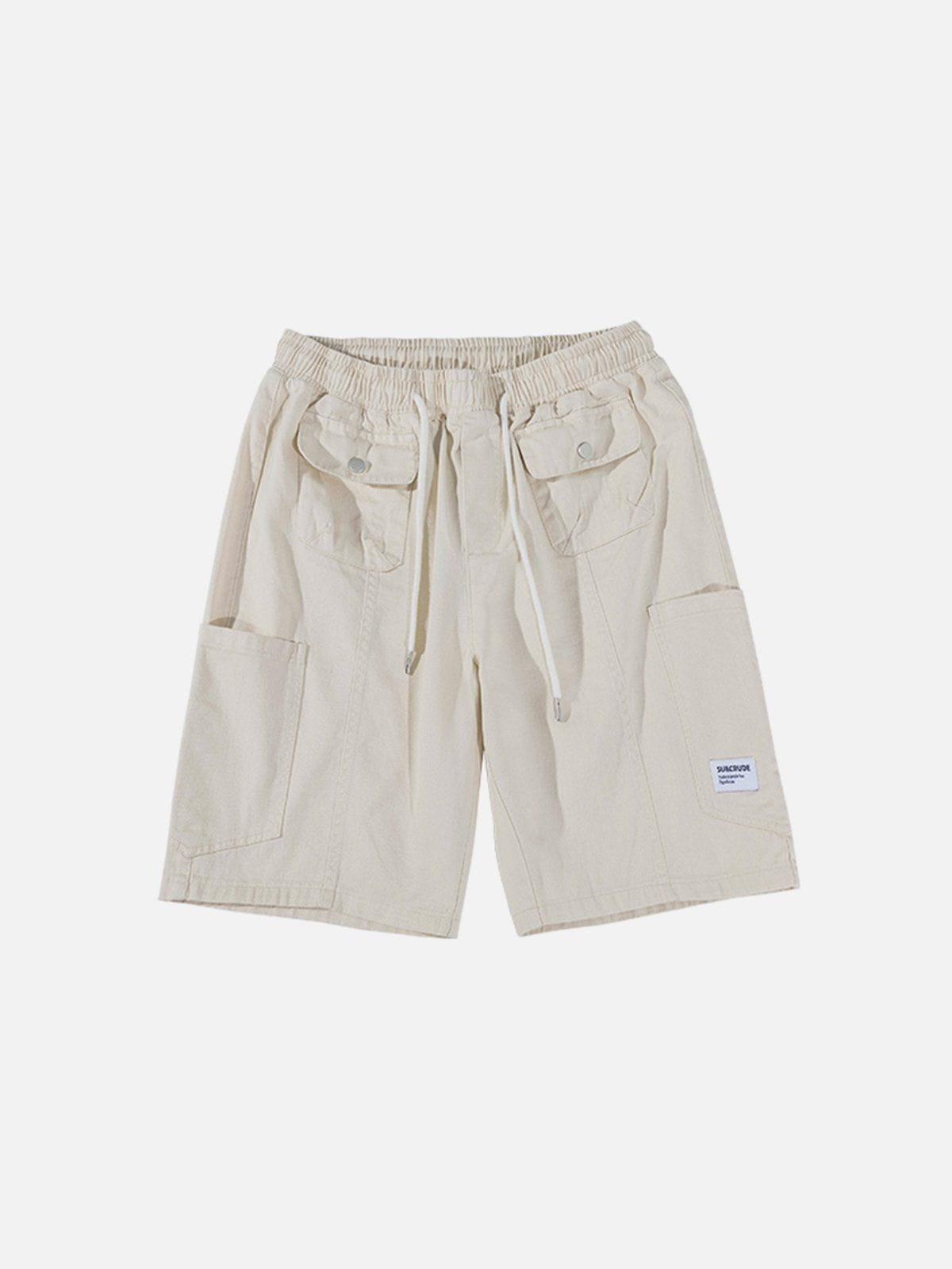 Tntwear® - Multi-Pocket Basic Essential Shorts - tntwear1