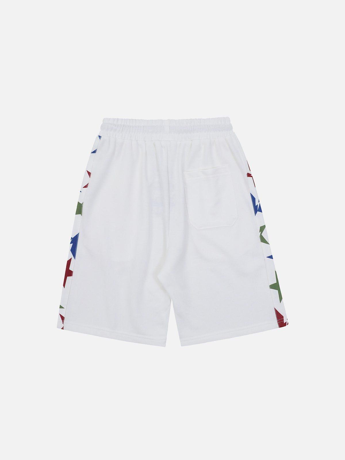 Tntwear® - Multi Star Shorts - tntwear1