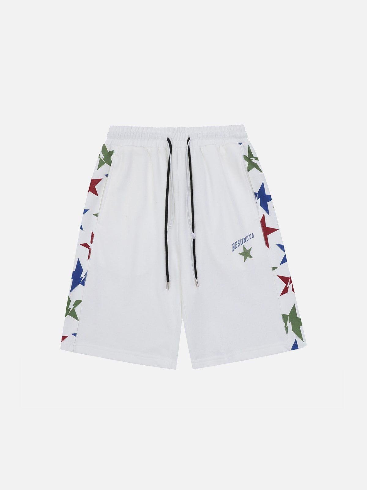 Tntwear® - Multi Star Shorts - tntwear1