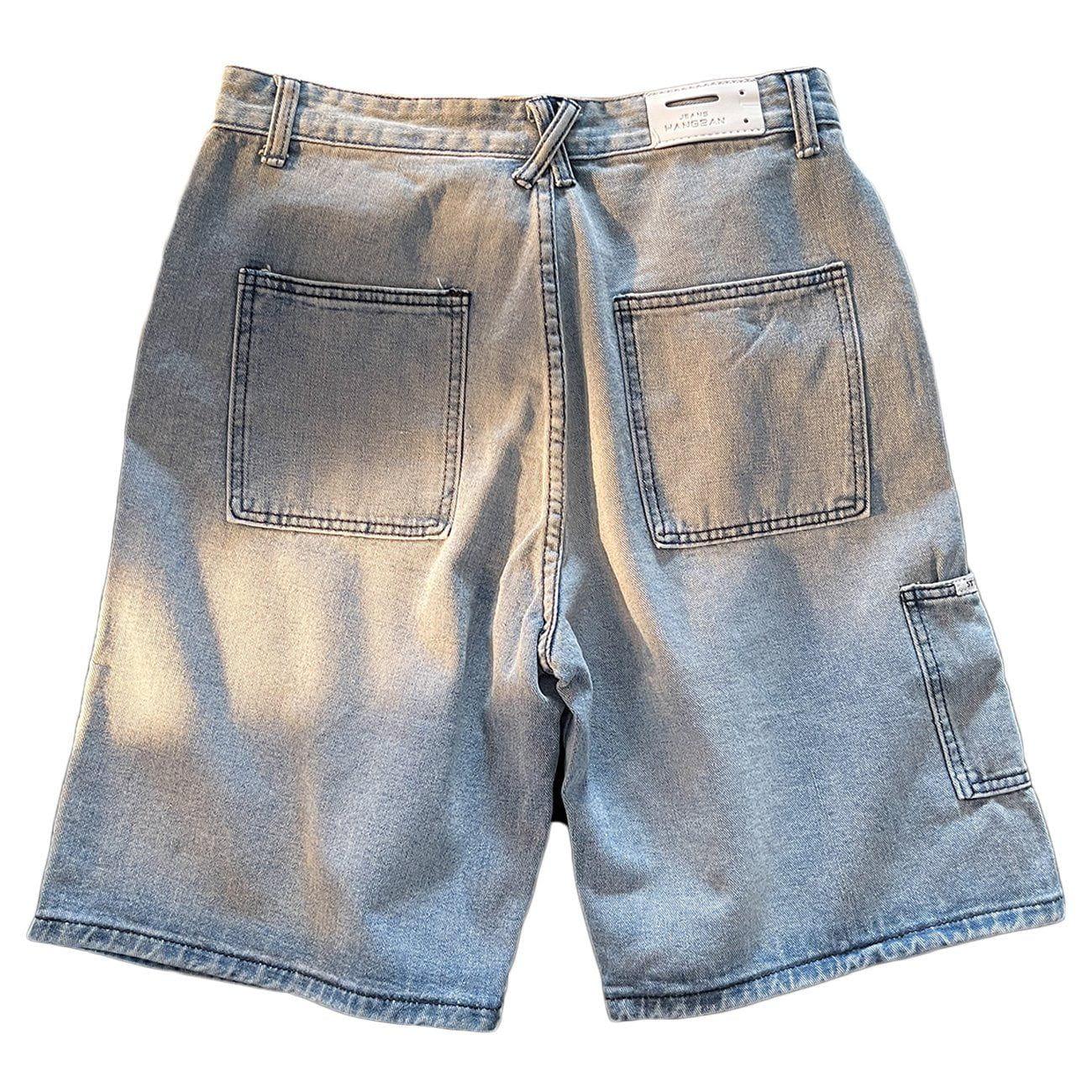 Tntwear® - Side Pocket Cargo denim Shorts - tntwear1