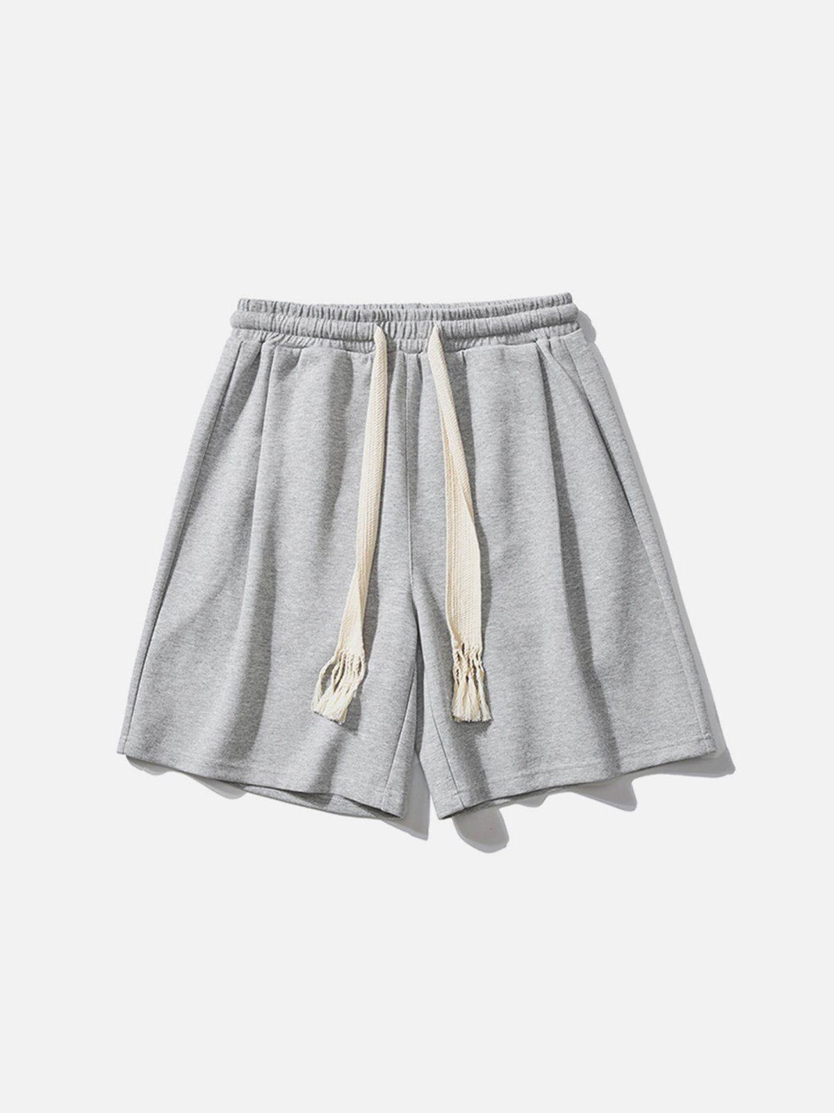 Tntwear® - Solid Drawstring Shorts - tntwear1