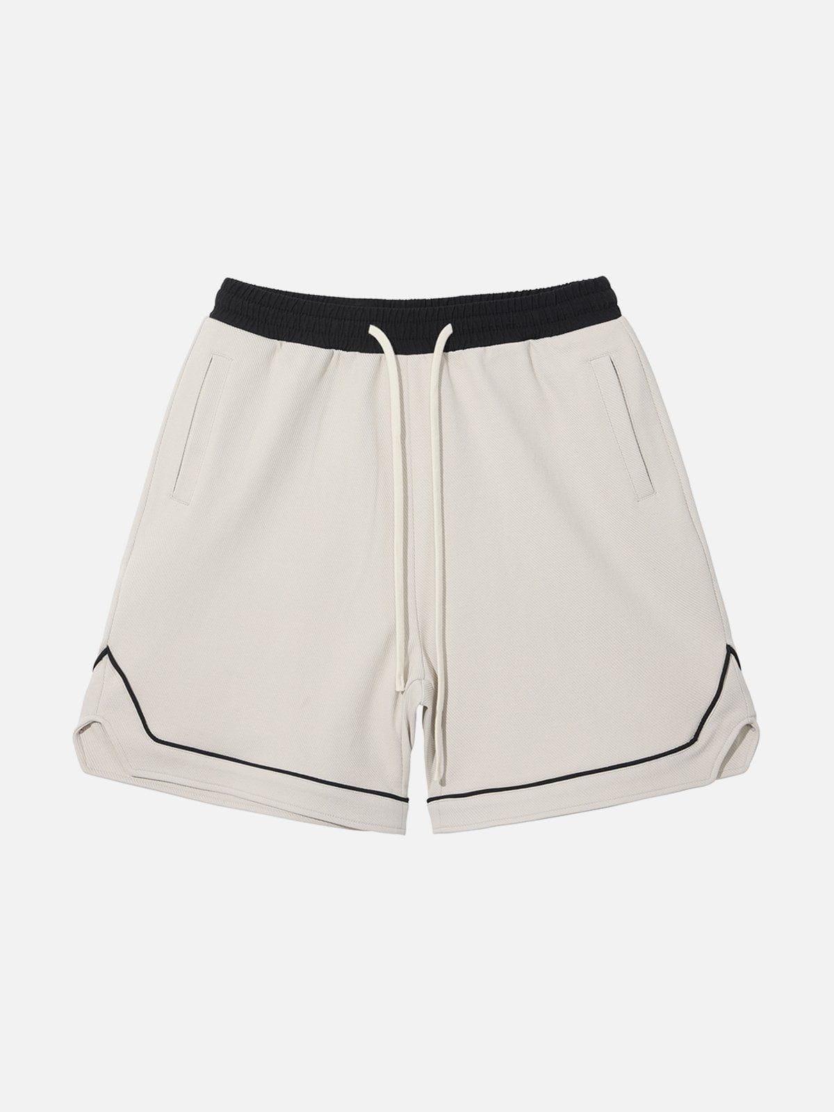 Tntwear® - Splicing Drawstring Shorts - tntwear1