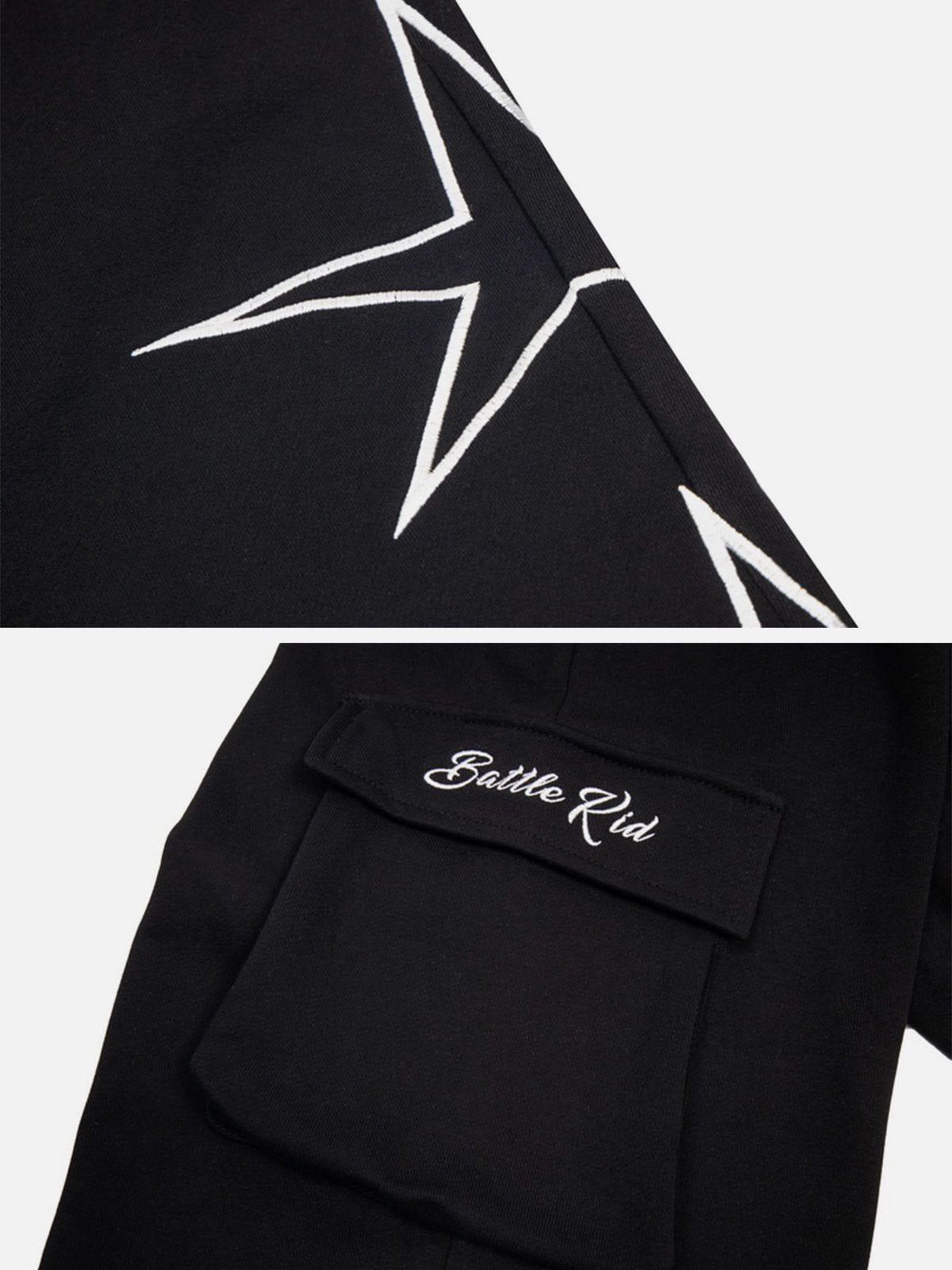 Tntwear® - Star Print Sweatpants - tntwear1