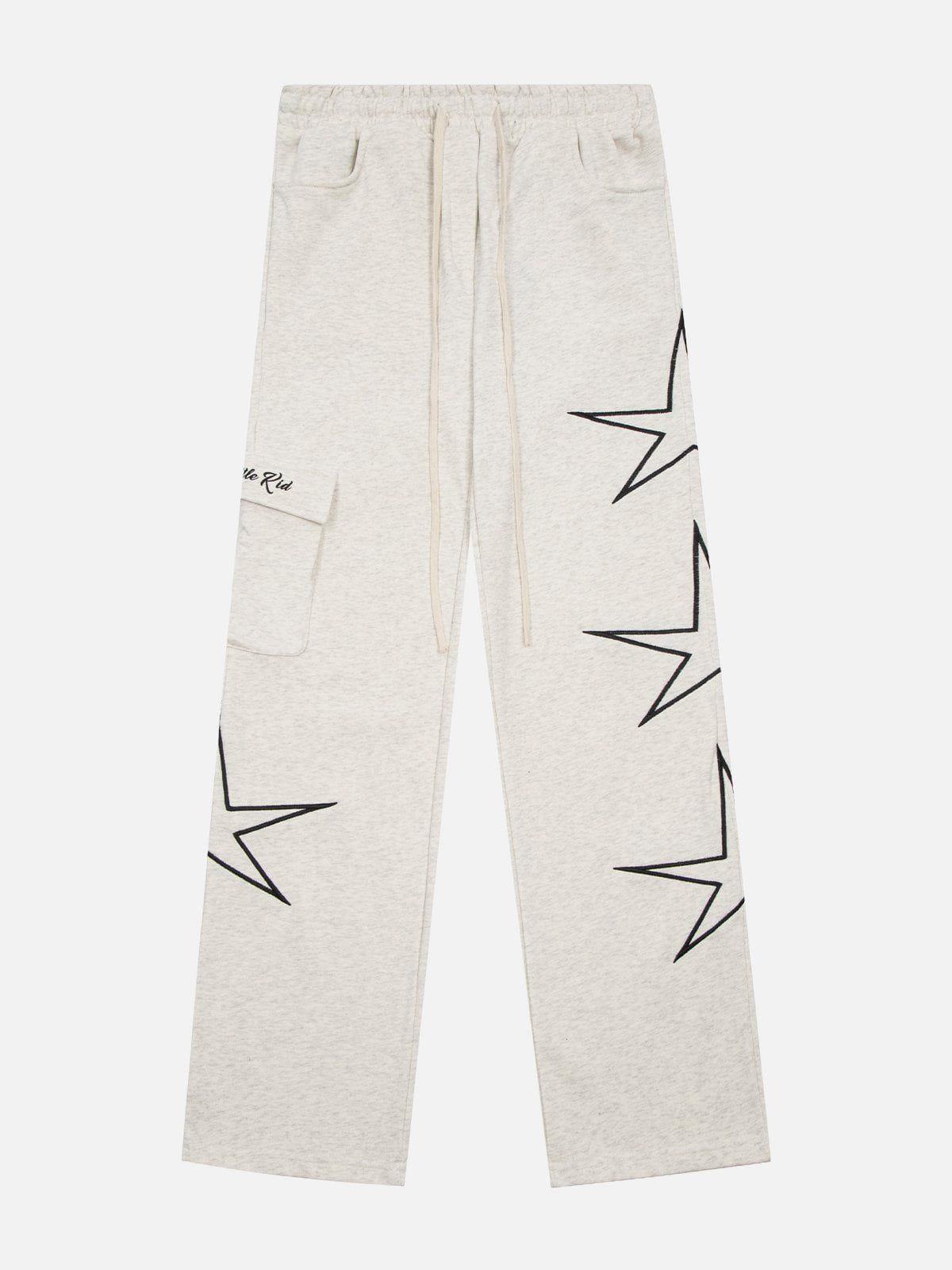 Tntwear® - Star Print Sweatpants - tntwear1