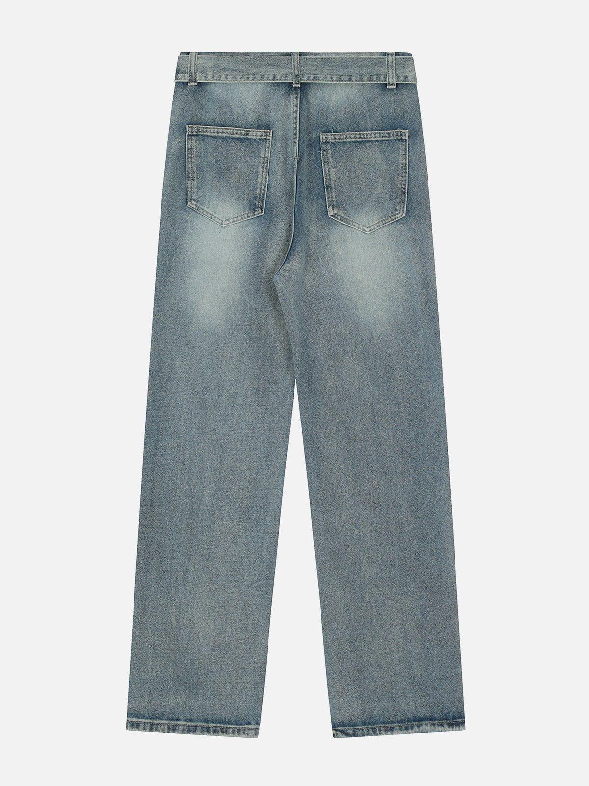 Tntwear® - Strap Gradient Jeans - tntwear1