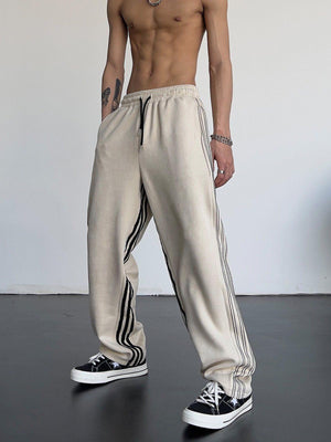 Tntwear® - Striped High Waist Sweatpants - tntwear1