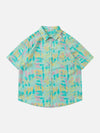 Tntwear® - Tie-Dye Print Short Sleeve Shirts - tntwear1