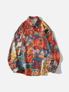 Tntwear® - Vintage Print Long-Sleeved Shirt - tntwear1