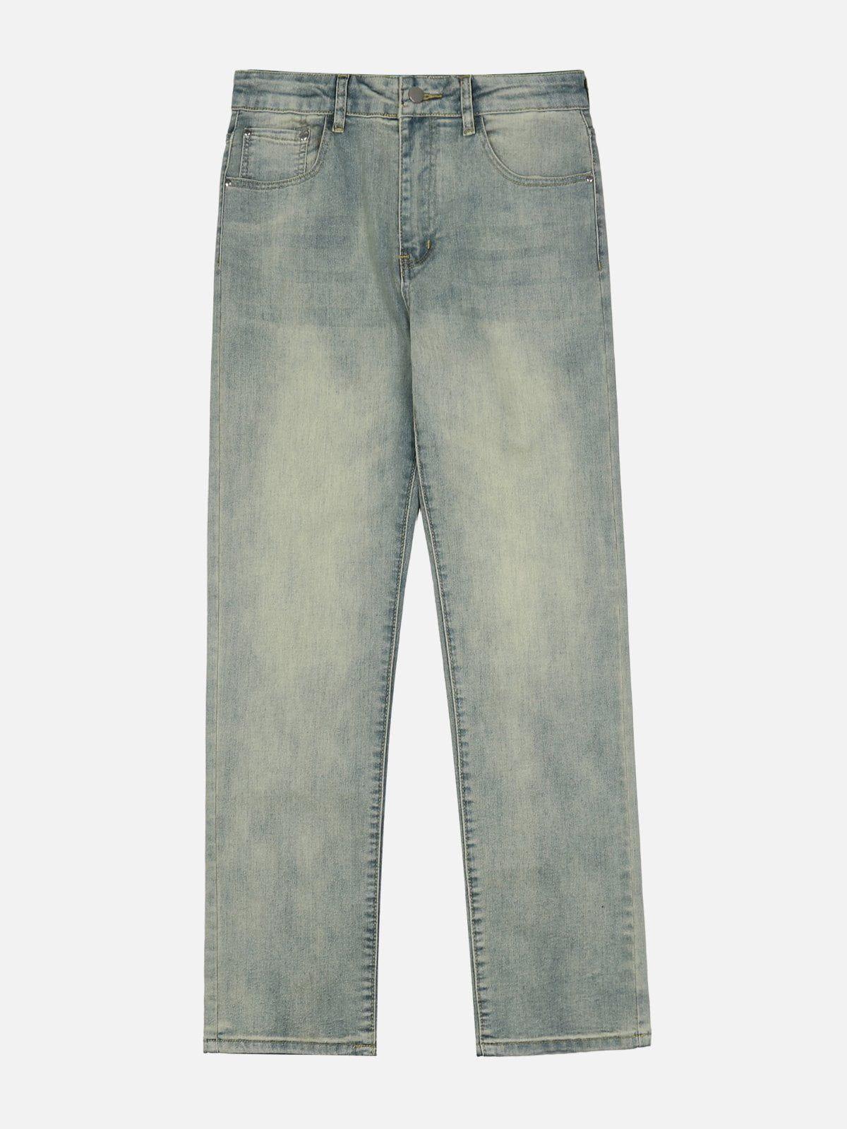 Tntwear® - Vintage Washed Gradient Jeans - tntwear1