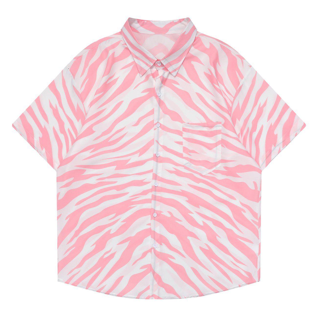 Tntwear® - Zebra Graphic Sleeve Shirt - tntwear1