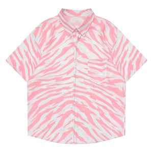 Tntwear® - Zebra Graphic Sleeve Shirt - tntwear1