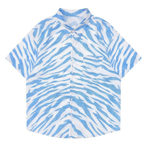 Tntwear® - Zebra Graphic Sleeve Shirt - tntwear1