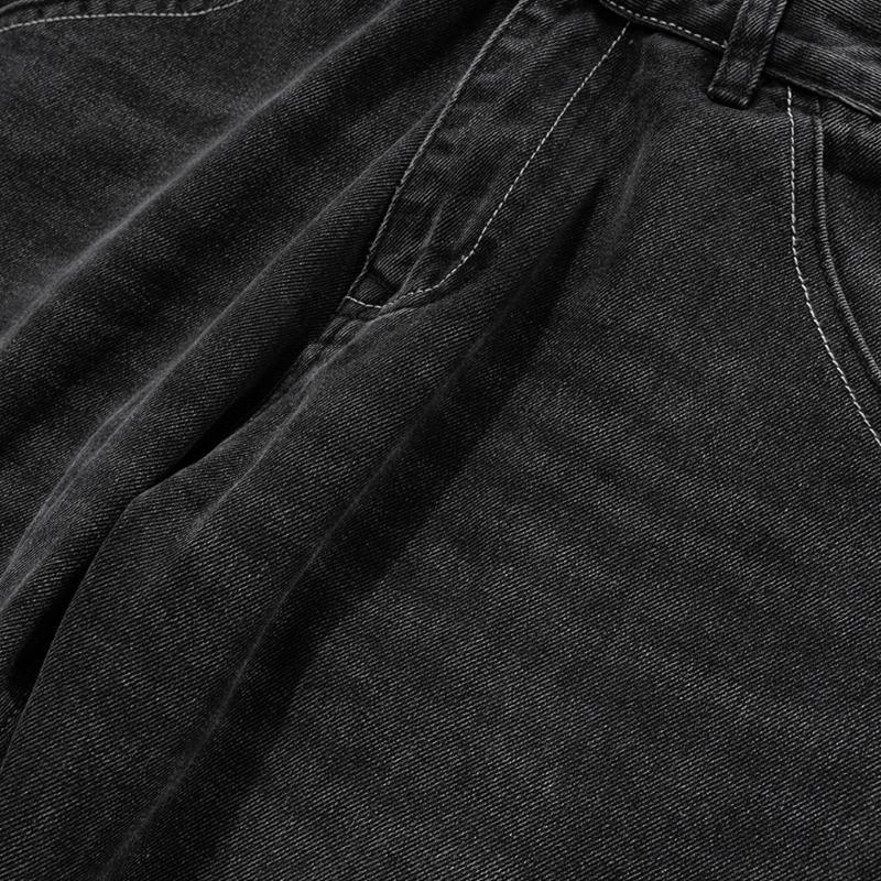 Dark Washed Relaxed-Fit Jeans - tntwear1