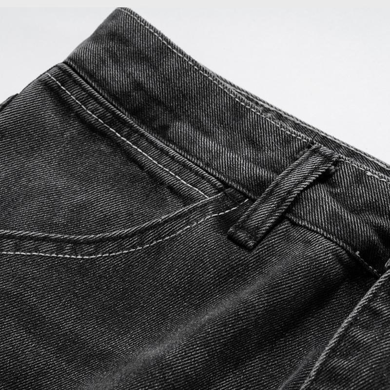 Dark Washed Relaxed-Fit Jeans - tntwear1