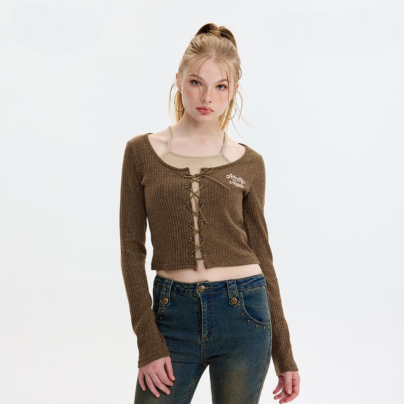 Women's Laced Layered Cardigan - tntwear1