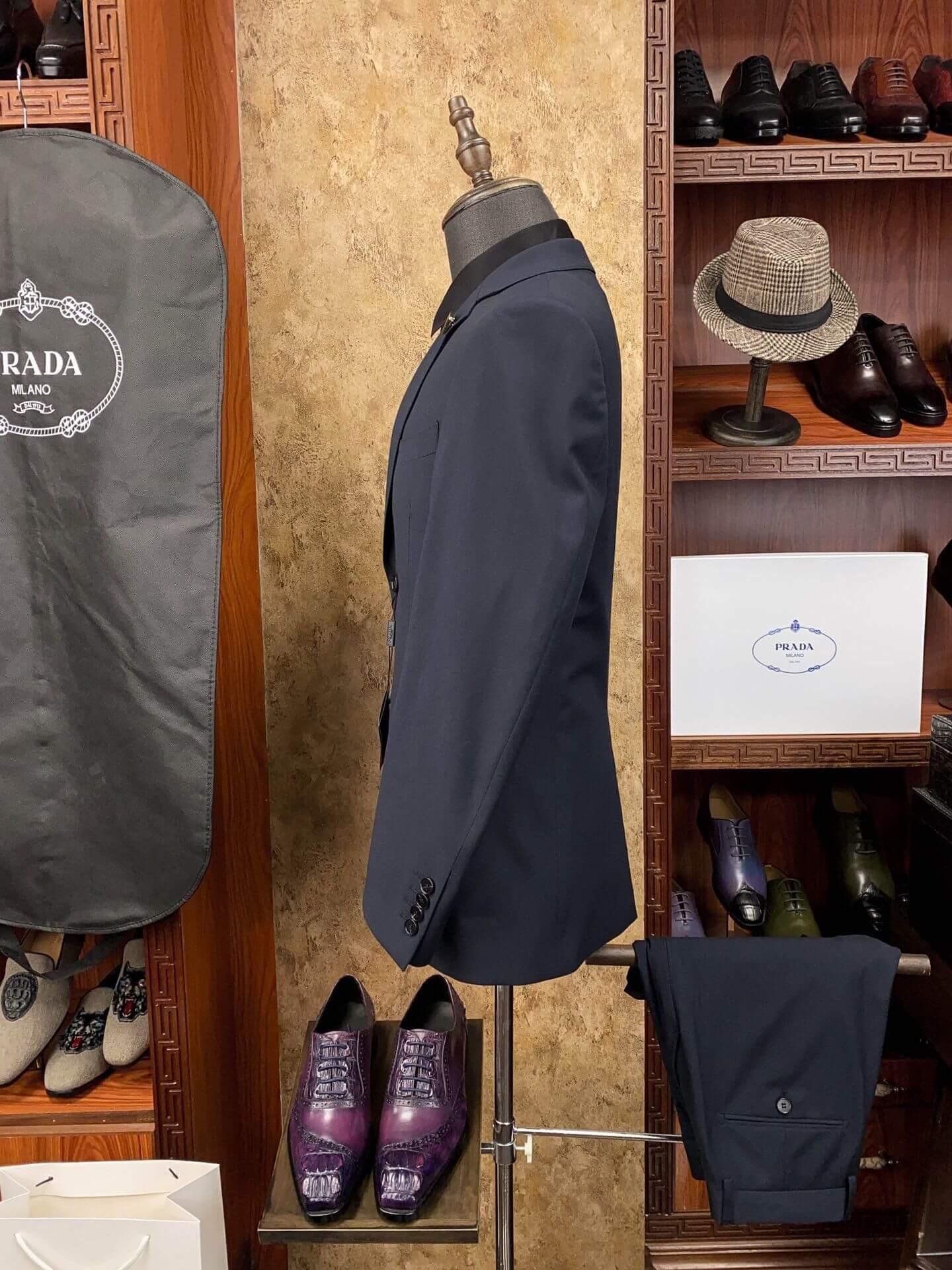 Prada Dark Blue Suit - tntwear1