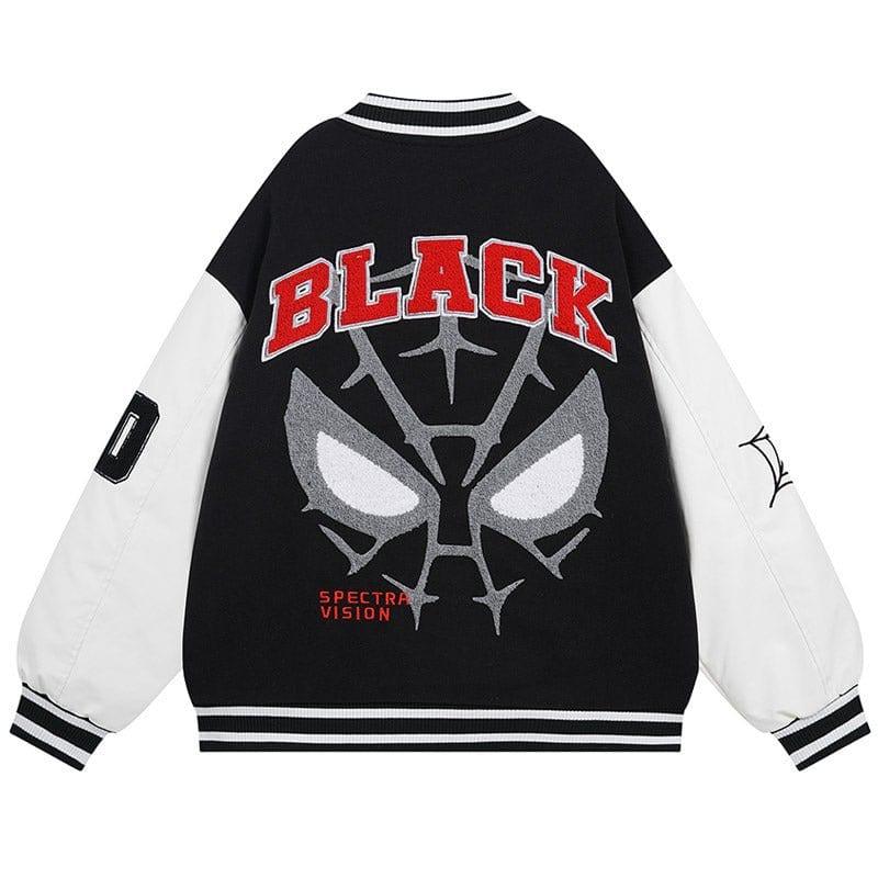 Tntwear® Winter Varsity Jacket Spider Web - tntwear1