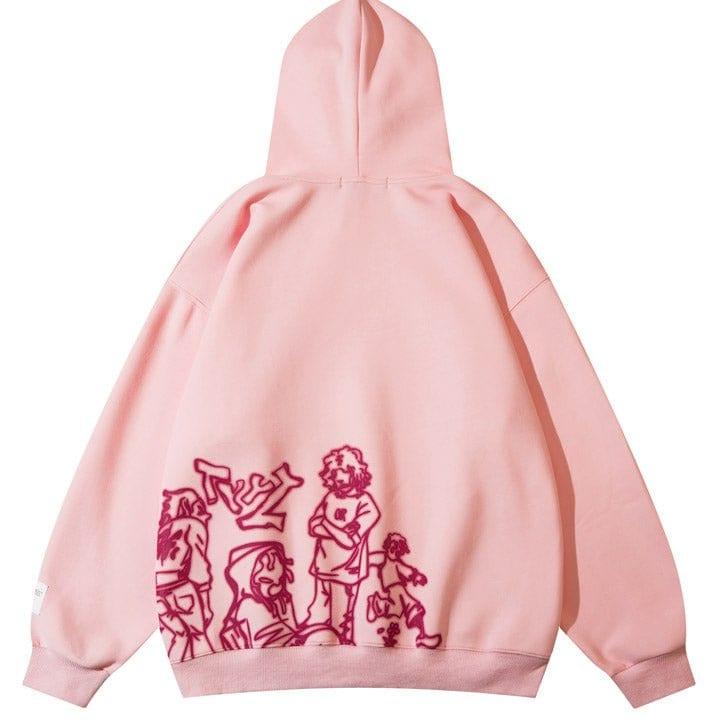 Tntwear® Y2K Cartoon Graphic Hoodie - tntwear1